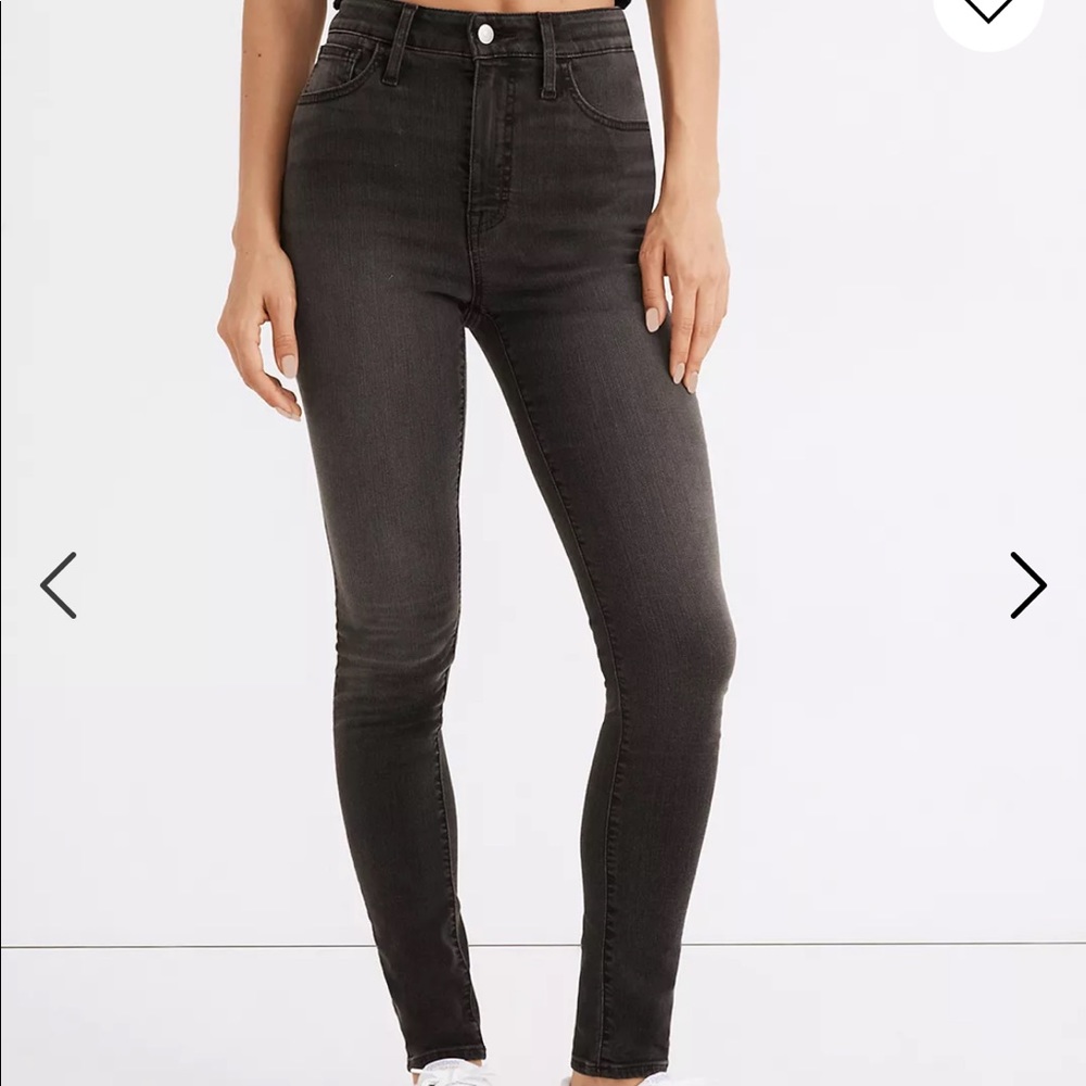 MADEWELL, LIKE NEW! black-washed jeans, roadtripper style, sz 25p